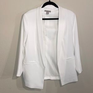 White blazer